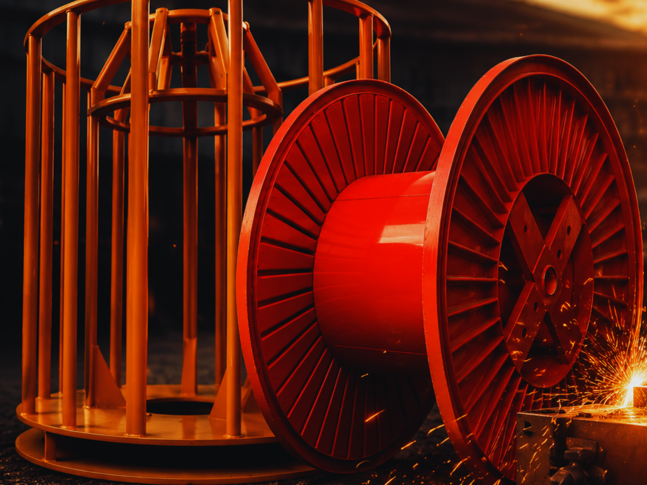 Carretes y Coilers industriales